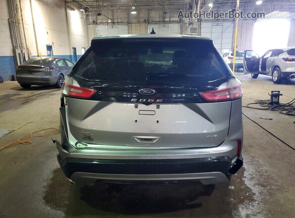 2FMPK4J99NBA50801 2022 FORD EDGE Серебряный Вид сзади