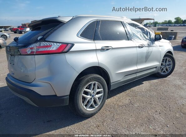 2FMPK4J99NBA66660 2022 FORD EDGE Silver Задня права чверть
