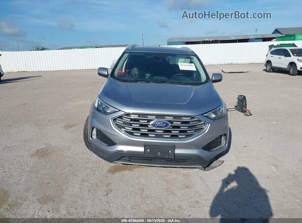 2FMPK4J99NBA66660 2022 FORD EDGE Silver Вид щитка приладів