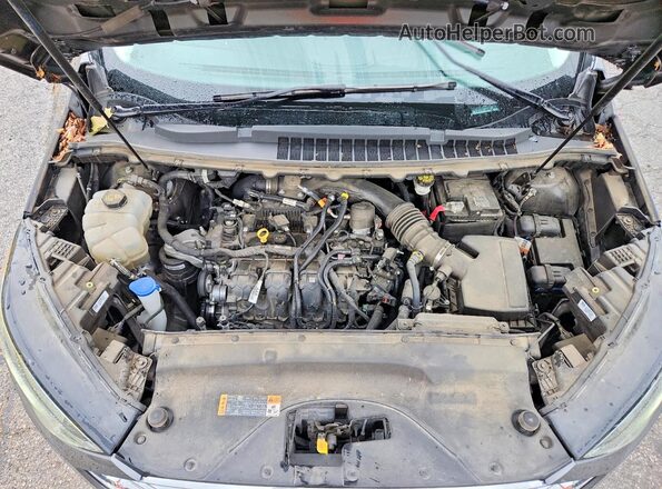 2FMPK4J99NBA75245 2022 FORD EDGE Серый Вид задней части салона