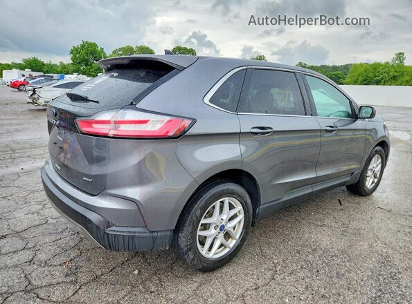 2FMPK4J99NBA75245 2022 FORD EDGE Серый Задняя правая четверть