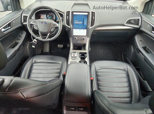 2FMPK4J99NBA75245 2022 FORD EDGE Серый Вид панели приборов