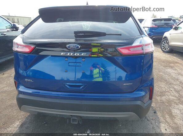 2FMPK4J99NBB09037 2022 FORD EDGE Blue 