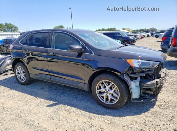 2FMPK4J99PBA38120 2023 FORD EDGE Черный Передняя правая четверть