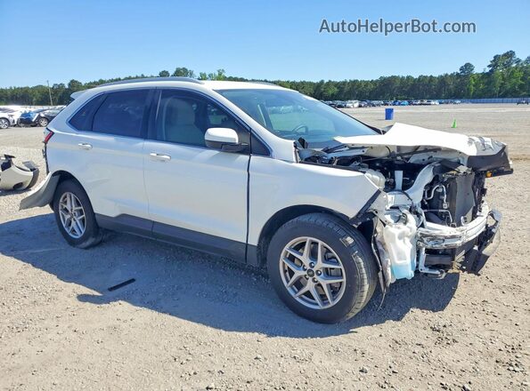 2FMPK4J99RBA42686 2024 FORD EDGE White Przód prawy