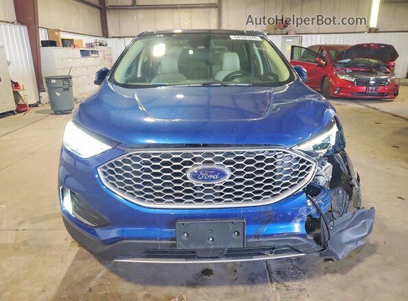 2FMPK4J99RBA86722 2024 FORD EDGE Blue წინა ხედი