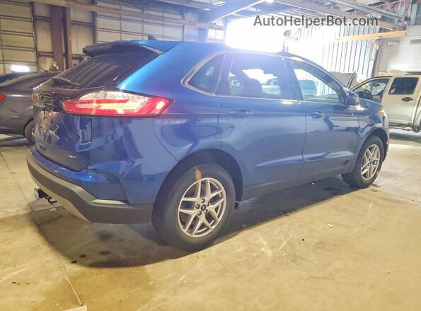 2FMPK4J99RBA86722 2024 FORD EDGE Blue უკანა მარჯვენა
