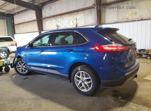 2FMPK4J99RBA86722 2024 FORD EDGE Blue უკანა მარცხენა