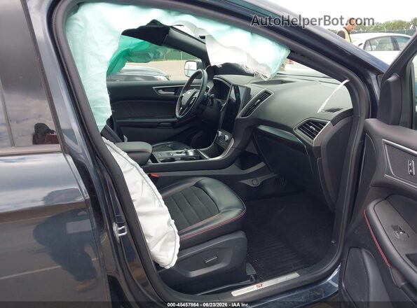 2FMPK4J99RBB25454 2024 FORD EDGE Синий Вид салона спереди