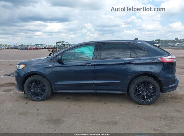 2FMPK4J99RBB25454 2024 FORD EDGE Синий Панорамный вид салона 360°