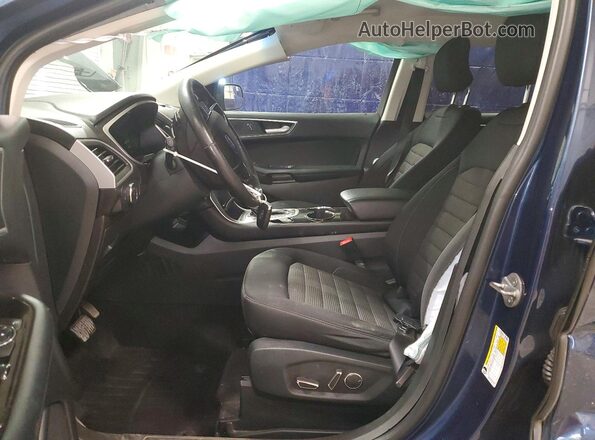 2FMPK4J9XHBB97097 2017 FORD EDGE Blue Vista interior delantera