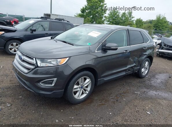 2FMPK4J9XHBC40269 2017 FORD EDGE Gray Przód lewy