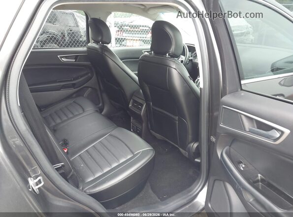 2FMPK4J9XHBC40269 2017 FORD EDGE Gray Widok naklejki z numerem VIN