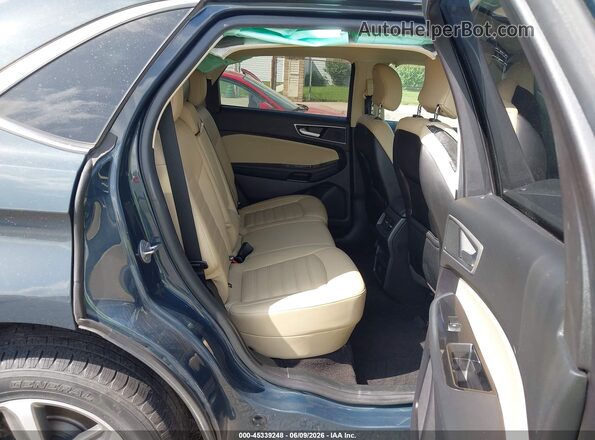 2FMPK4J9XKBB31799 2019 FORD EDGE Blue Вид наклейки з VIN-кодом