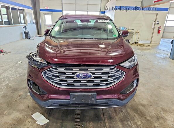 2FMPK4J9XKBC08154 2019 FORD EDGE Бордовый 