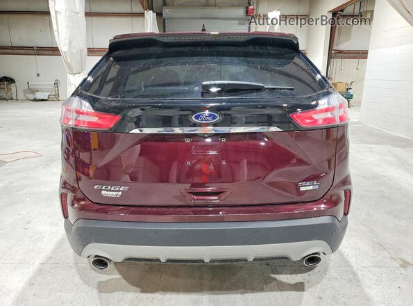 2FMPK4J9XKBC59024 2019 FORD EDGE Burgundy Հետևի տեսք