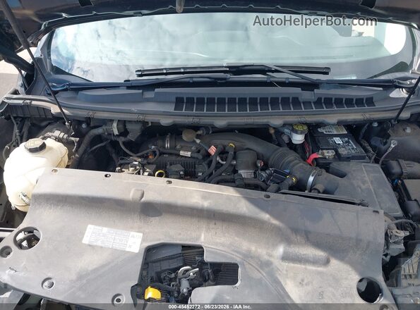 2FMPK4J9XKBC60075 2019 FORD EDGE Black Вид ззаду