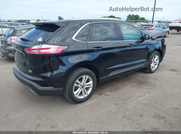 2FMPK4J9XKBC60075 2019 FORD EDGE Black Задня права чверть