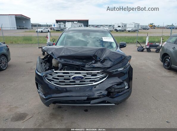 2FMPK4J9XKBC60075 2019 FORD EDGE Black Вид задньої частини салону