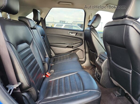 2FMPK4J9XLBA18842 2020 FORD EDGE Blue უკანა სალონის ხედი