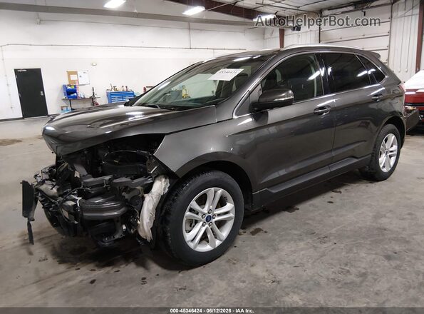 2FMPK4J9XLBA42980 2020 FORD EDGE Gray წინა მარცხენა ხედი სამი მეოთხედიდან