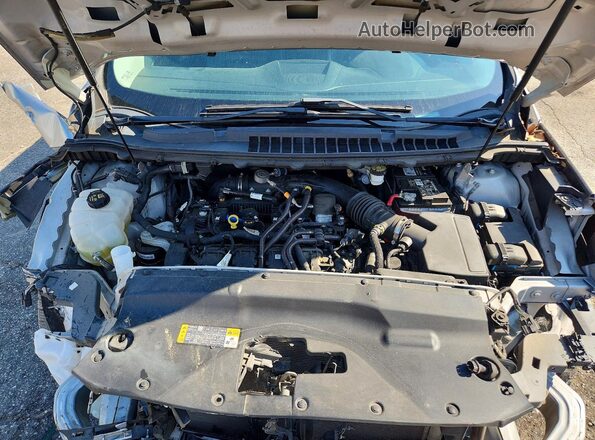 2FMPK4J9XLBA73887 2020 FORD EDGE Серебряный Вид подкапотного пространства