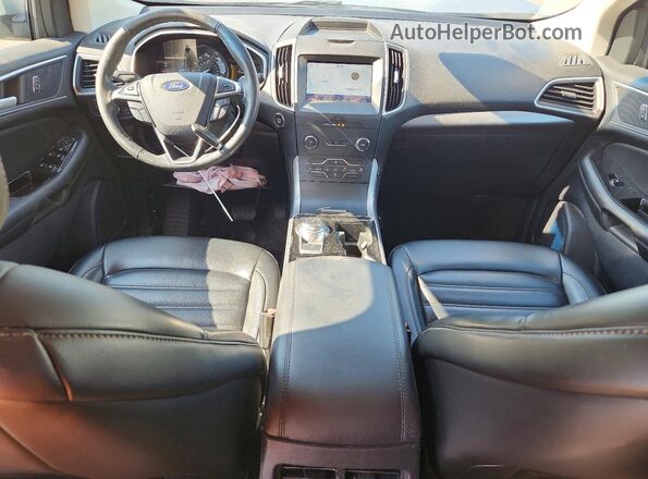 2FMPK4J9XLBA73887 2020 FORD EDGE Серебряный Вид панели приборов