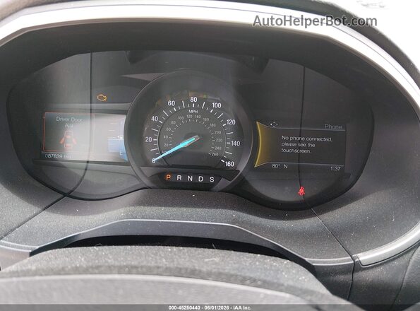 2FMPK4J9XLBB07519 2020 FORD EDGE White Вид задніх сидінь