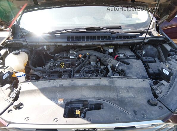 2FMPK4J9XLBB41184 2020 FORD EDGE Темно-бордовый Вид сзади