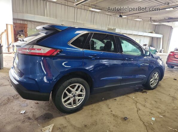 2FMPK4J9XMBA06014 2021 FORD EDGE Blue Հետևի աջ
