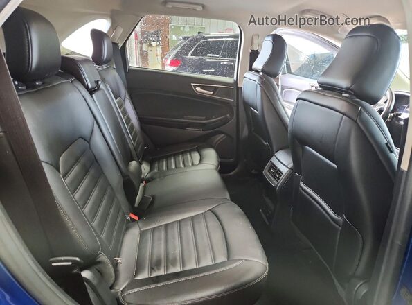 2FMPK4J9XMBA06014 2021 FORD EDGE Blue Սալոնի հետևի տեսք