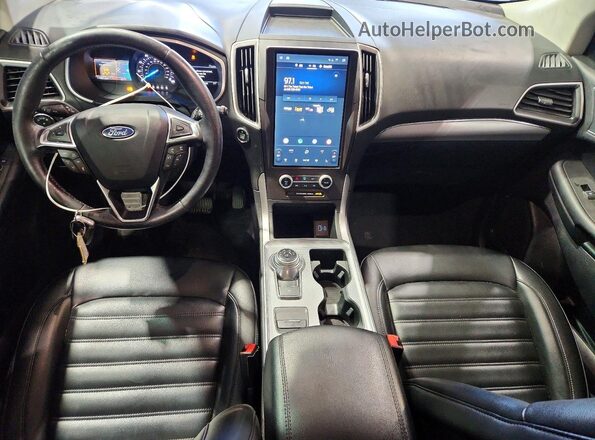 2FMPK4J9XMBA49347 2021 FORD EDGE Gray Vista del salpicadero