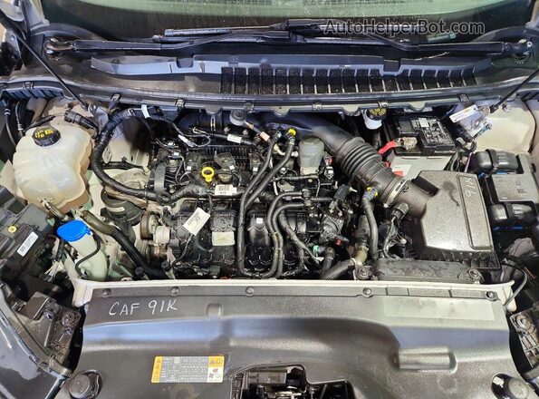 2FMPK4J9XMBA49347 2021 FORD EDGE Gray Vista del compartimento del motor