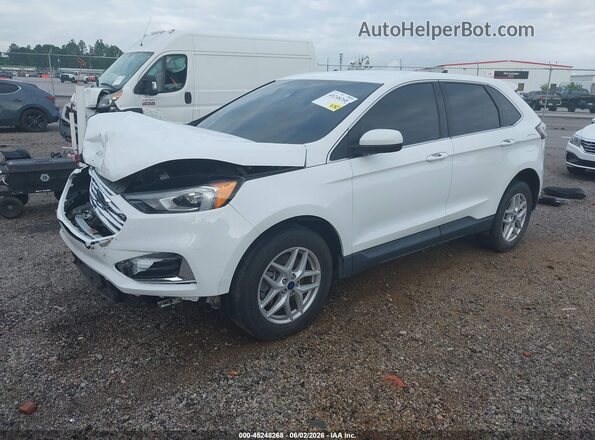 2FMPK4J9XNBA32453 2022 FORD EDGE Белый Передняя левая четверть