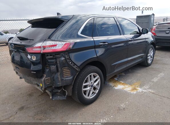 2FMPK4J9XNBA88134 2022 FORD EDGE Blue Задня права чверть