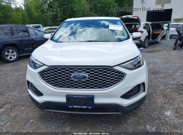 2FMPK4J9XPBA46940 2023 FORD EDGE White Vista del cuadro de instrumentos