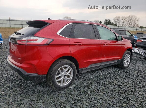 2FMPK4J9XRBA20129 2024 FORD EDGE Red Задня права чверть