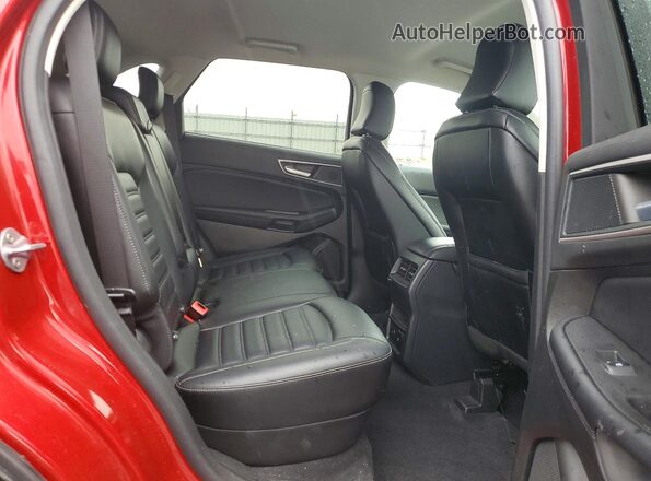 2FMPK4J9XRBA20129 2024 FORD EDGE Red Вид задніх сидінь