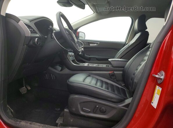 2FMPK4J9XRBA20129 2024 FORD EDGE Red Вид салону спереду