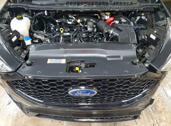 2FMPK4J9XRBB04001 2024 FORD EDGE Black Vista del compartimento del motor