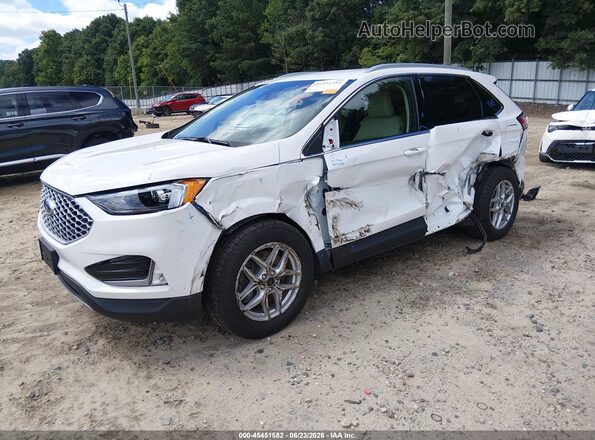 2FMPK4J9XRBB10476 2024 FORD EDGE White Передня ліва чверть