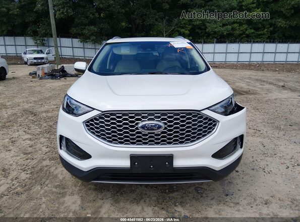 2FMPK4J9XRBB10476 2024 FORD EDGE White Вид задньої частини салону