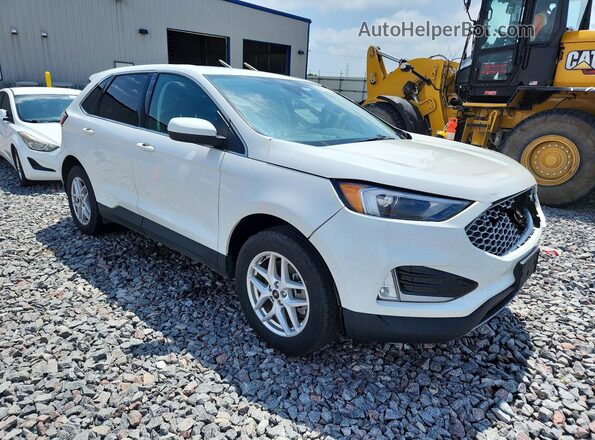 2FMPK4J9XRBB17234 2024 FORD EDGE Белый Передняя правая четверть