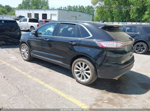 2FMPK4K80HBC13524 2017 FORD EDGE Black Հետևի ձախ