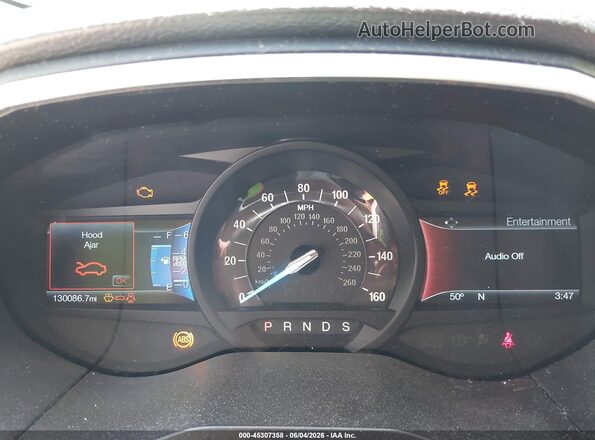 2FMPK4K80HBC13524 2017 FORD EDGE Black Հետևի նստատեղերի տեսք