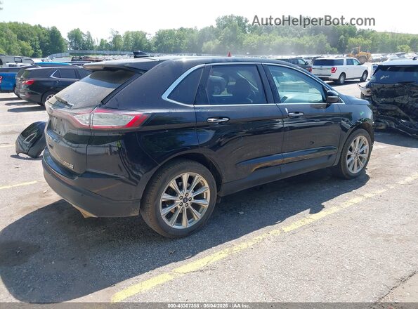 2FMPK4K80HBC13524 2017 FORD EDGE Black Հետևի աջ