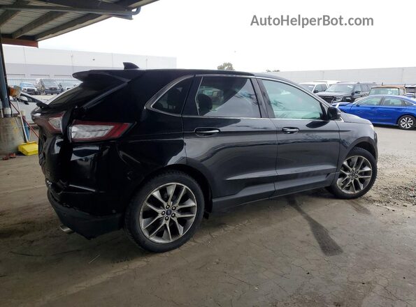 2FMPK4K80JBB73256 2018 FORD EDGE Black Trasero derecho