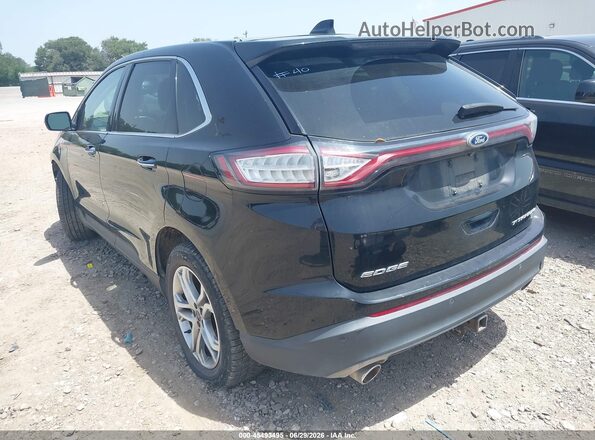 2FMPK4K81GBC07942 2016 FORD EDGE Black Trasero izquierdo