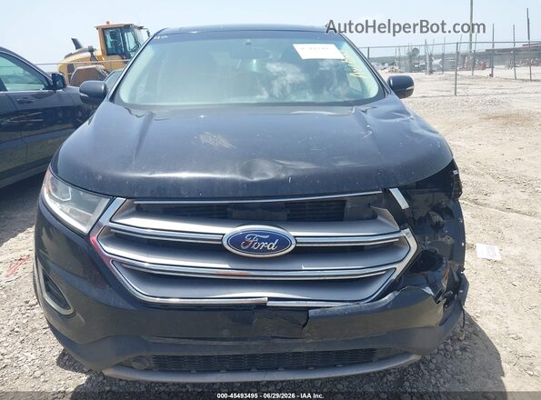 2FMPK4K81GBC07942 2016 FORD EDGE Black Vista del cuadro de instrumentos