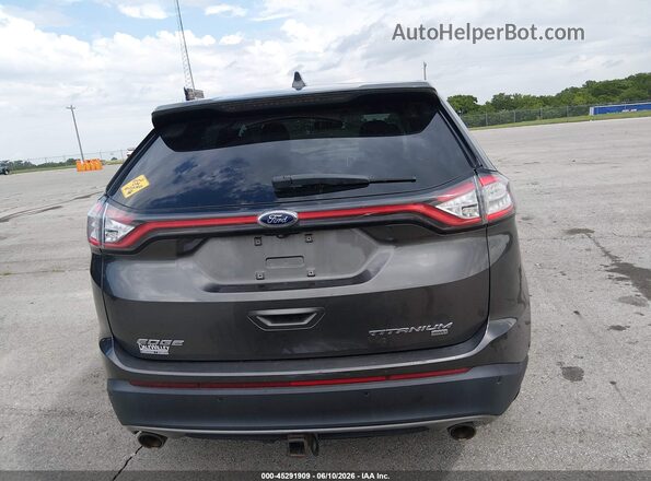 2FMPK4K81HBC21499 2017 FORD EDGE Gray 